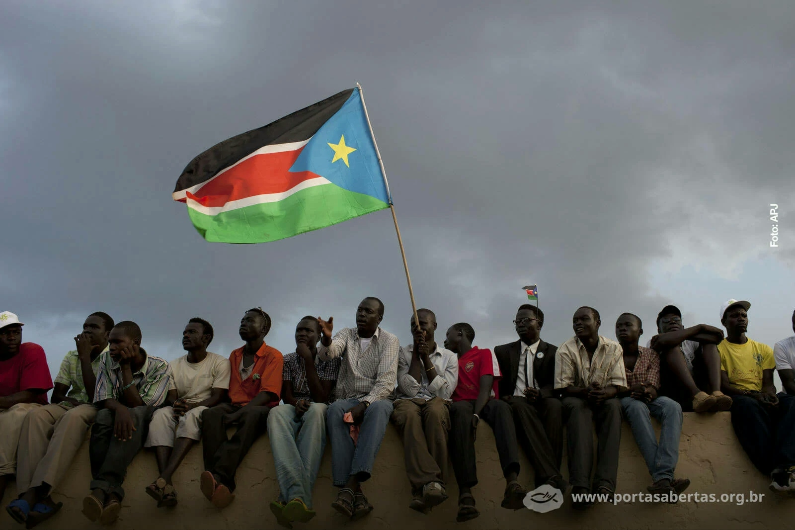 O Sudão do Sul é uma nação multiétnica com maioria dinka e nuer